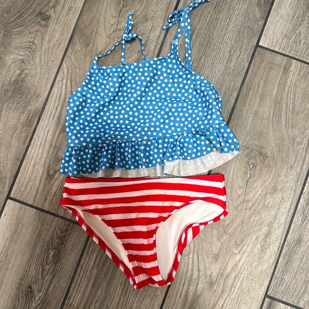 Cat & Jack two piece Americana swim